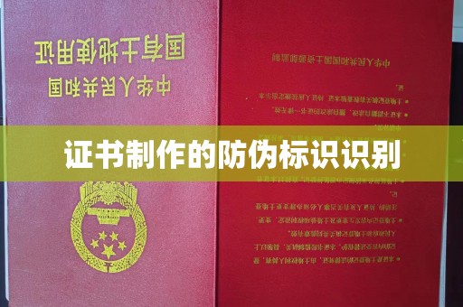 龙陵证书制作的防伪标识识别
