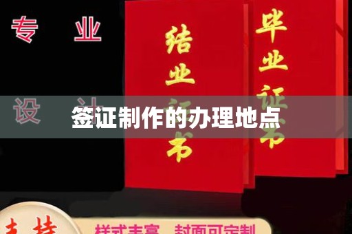 龙陵签证制作的办理地点