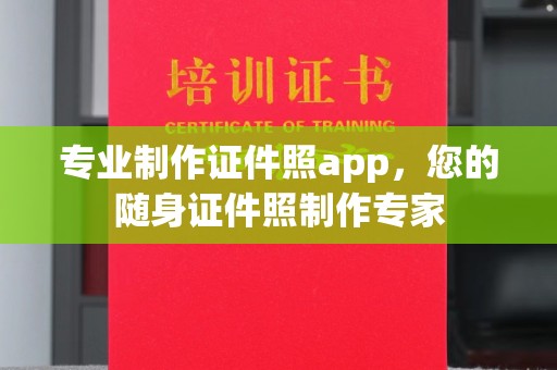 龙陵专业制作证件照app，您的随身证件照制作专家