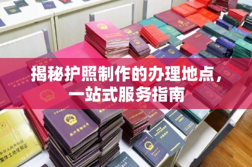 龙陵揭秘护照制作的办理地点，一站式服务指南